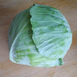 CHOU LISSE BLANC - entier - environ  2,5 kg - 2,90 €/kg -